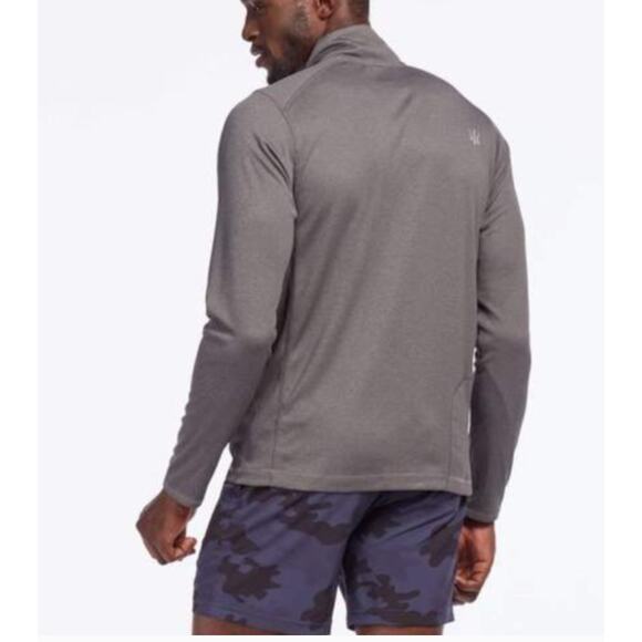 RHONE Sequoia ¼-Zip Pullover Gray Size Medium Polartec Power Dry Active Top - Picture 16 of 16